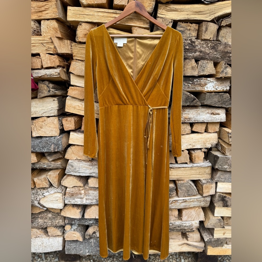 Jenny Yoo Velvet Dress, Size 10